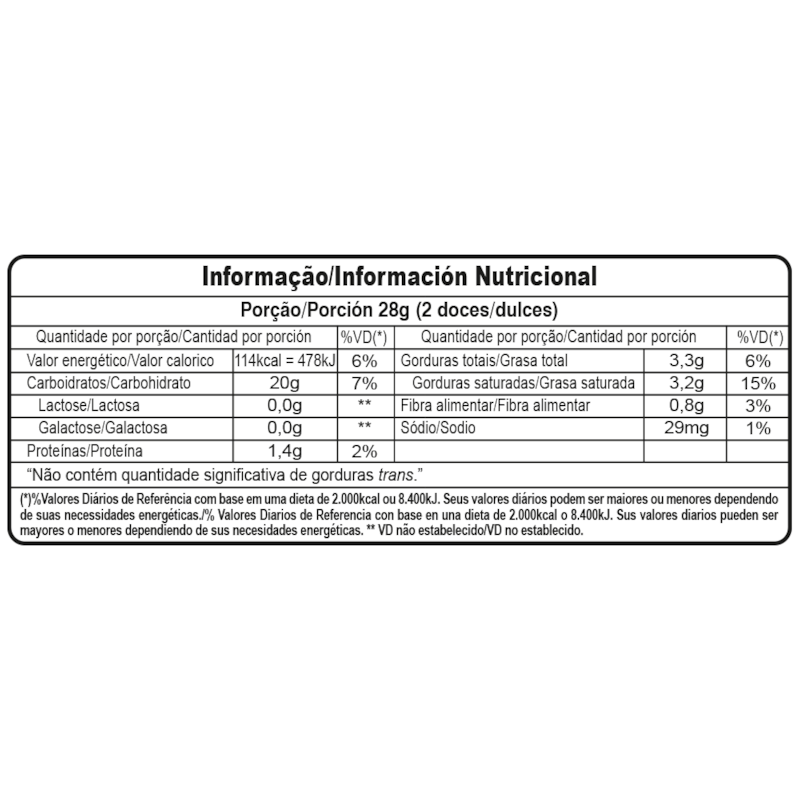 TetaBel Ao Leite Tradicional 12 un.